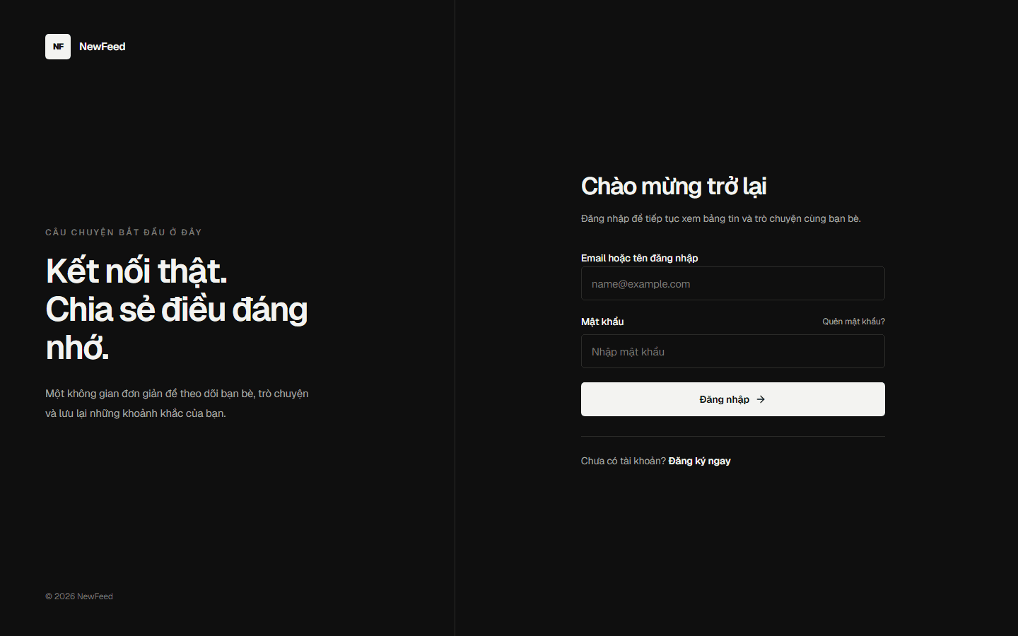NewFeed - Social platform · Microservices